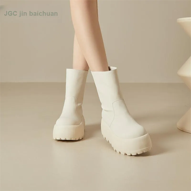 Jin Baichuan Ankle Boots Women's-30