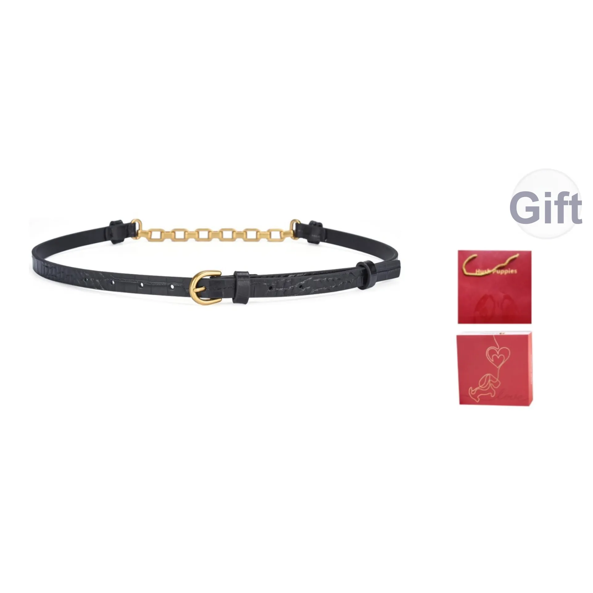 Hush Puppies Коровья кожа Цепи для талии Женские 1,3