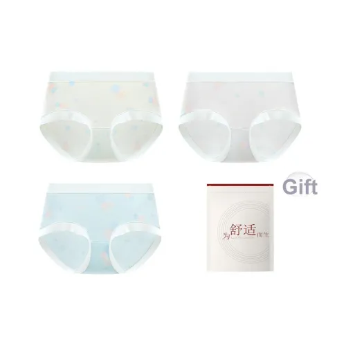 Red Bean Нижнее белье Женское Сумка для покупок 3 упаковки