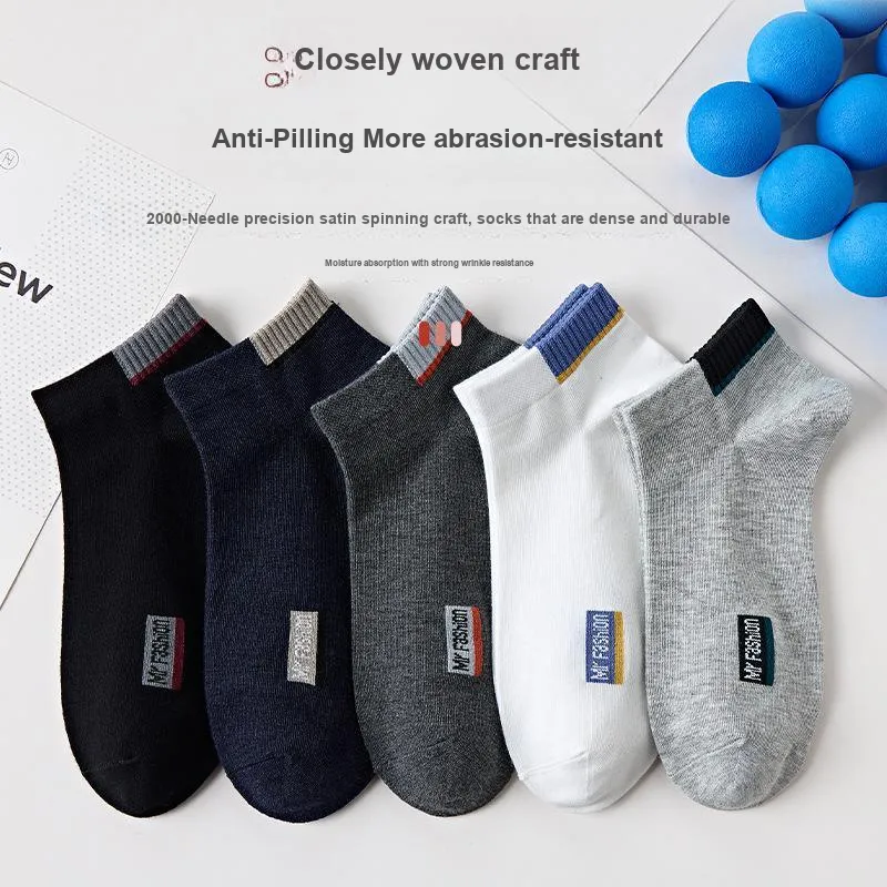 ALPLUME Ankle Socks Men's 5 Pack-1