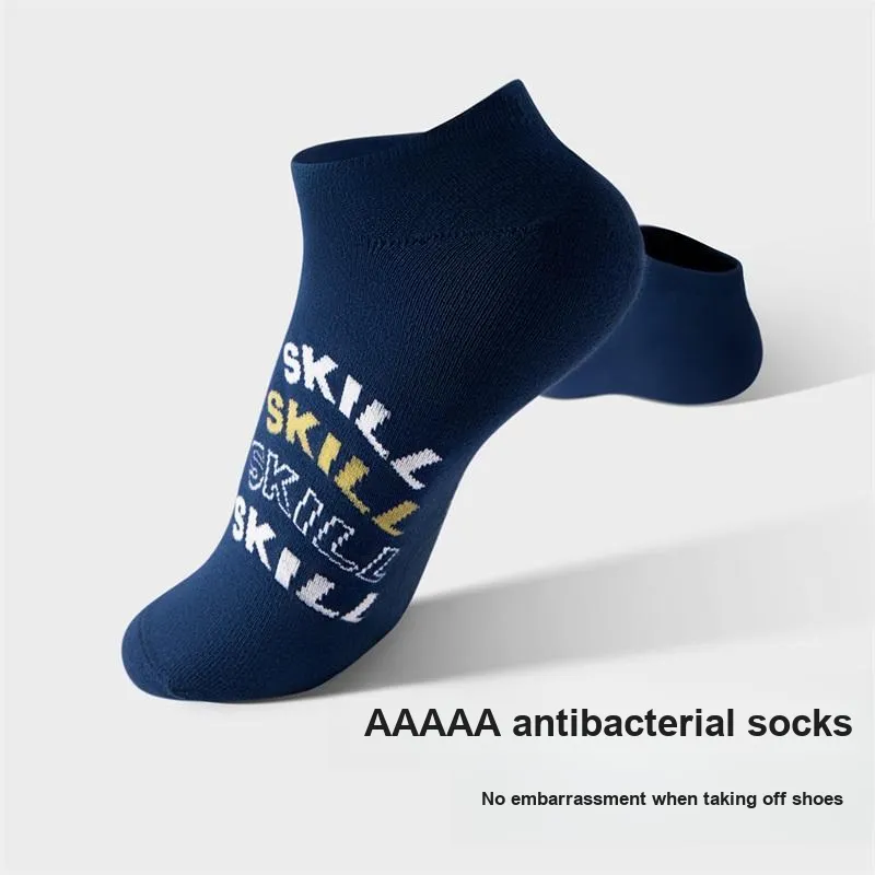 Crabsecret Ankle Socks Men's 5 Pack-3
