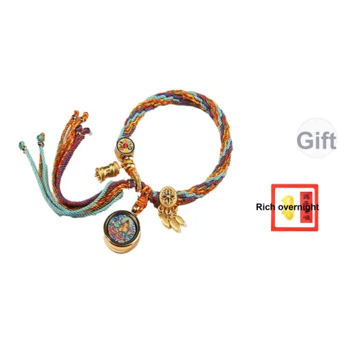 Плетеные банты Сплав Браслеты Унисекс