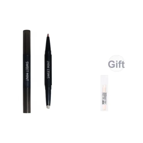 SWEET MINT Двойная головка Маскирующий LIP Подкладка 2 в 1 Велюр Матовый Водонепроницаемый