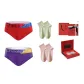 [4 Pcs Women's Red Box][Red+Purple]