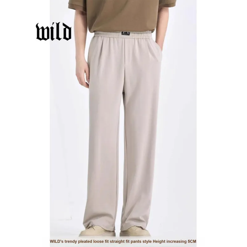 WILD LEADER Casual Pants Unisex-2