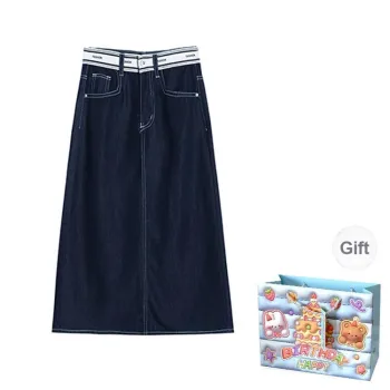 REMOULD Denim Long Skirt Women's