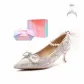 Rhinestone Bowknot Champagne-[5.5cm Box Limited Edition+Limited Edition Crown]Y729G