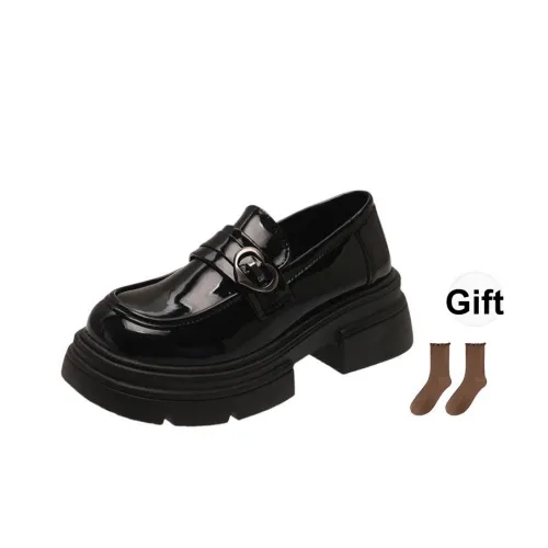 Fawn Miri Лоферы Средний каблук Женские Черные