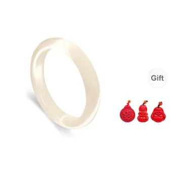 MUGONGZI Colored Glaze Jade Bangles Women's