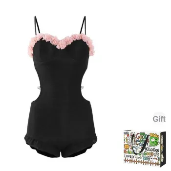 Dippanis Swimsuit Sets Women's Black Shopping Bag