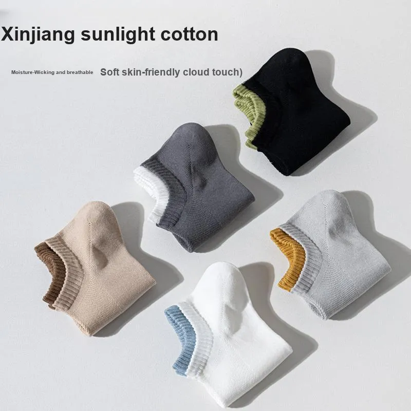 PLANDOO Ankle Socks Men's 5 Pack-18