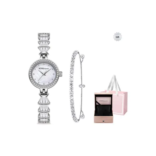 BCBGMAXAZRIA Кварцевый механизм Женские часы 30 мм * 25,6 мм * 8,2 мм, жемчужная раковина, цвет