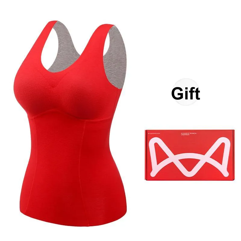MIIOW Tank Tops Women's Gift Box Set Red