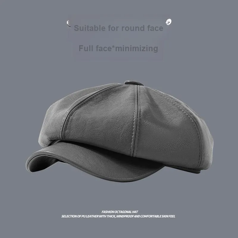 Shizhu Polyester Berets Women's-5