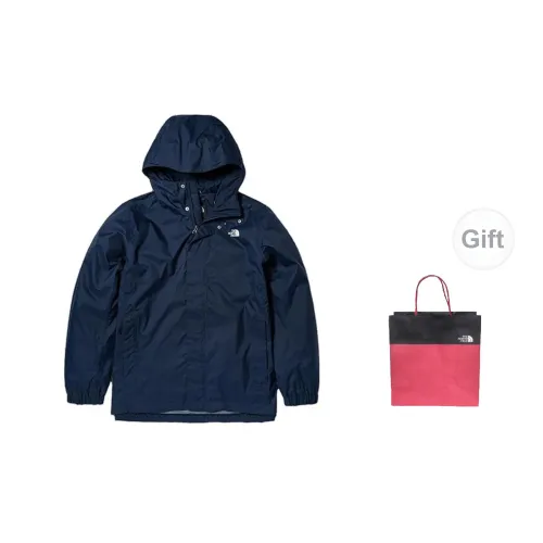 THE NORTH FACE City Outdoor Collection Windbreaker Jackets Men Navy Blue+Gift Bag