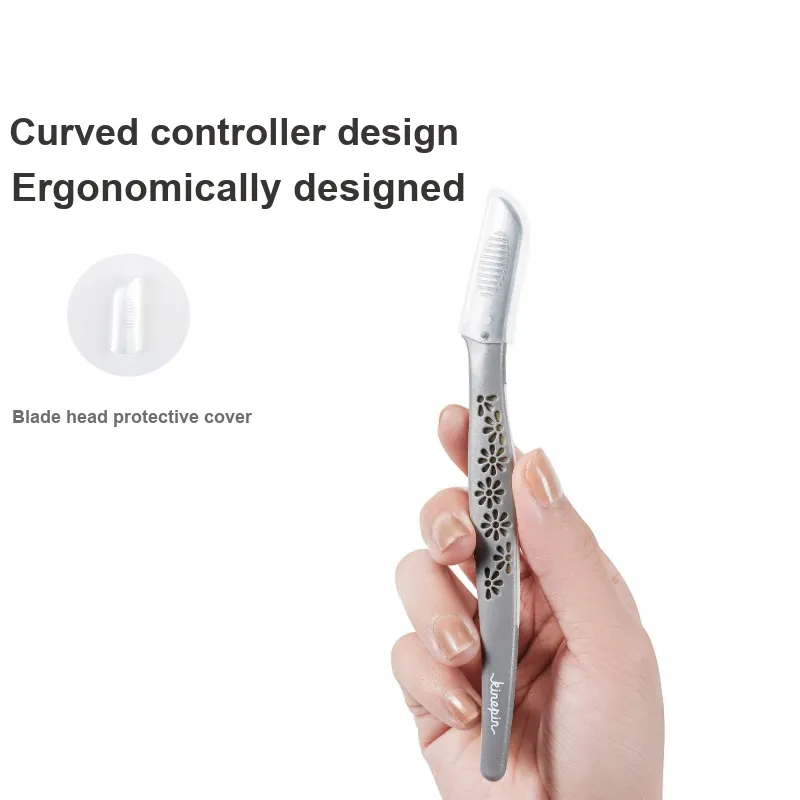 KINEPIN Dedicated Safety Type Scratch Resistant Injury Eyebrow Razor-6