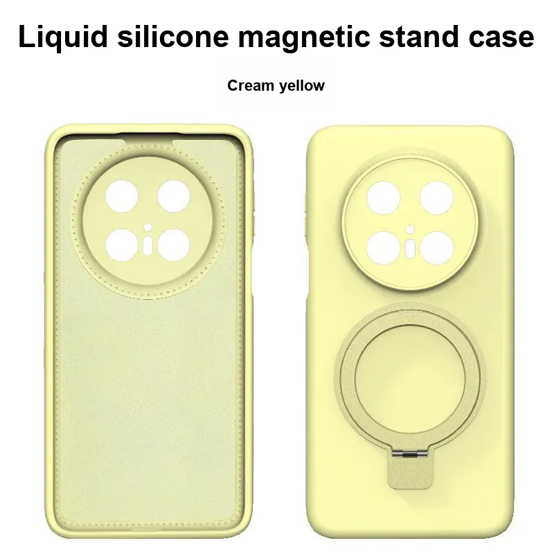KRETA Silicone Material Magnetic Stand Phone Case Compatible With Huawei MATE70-22