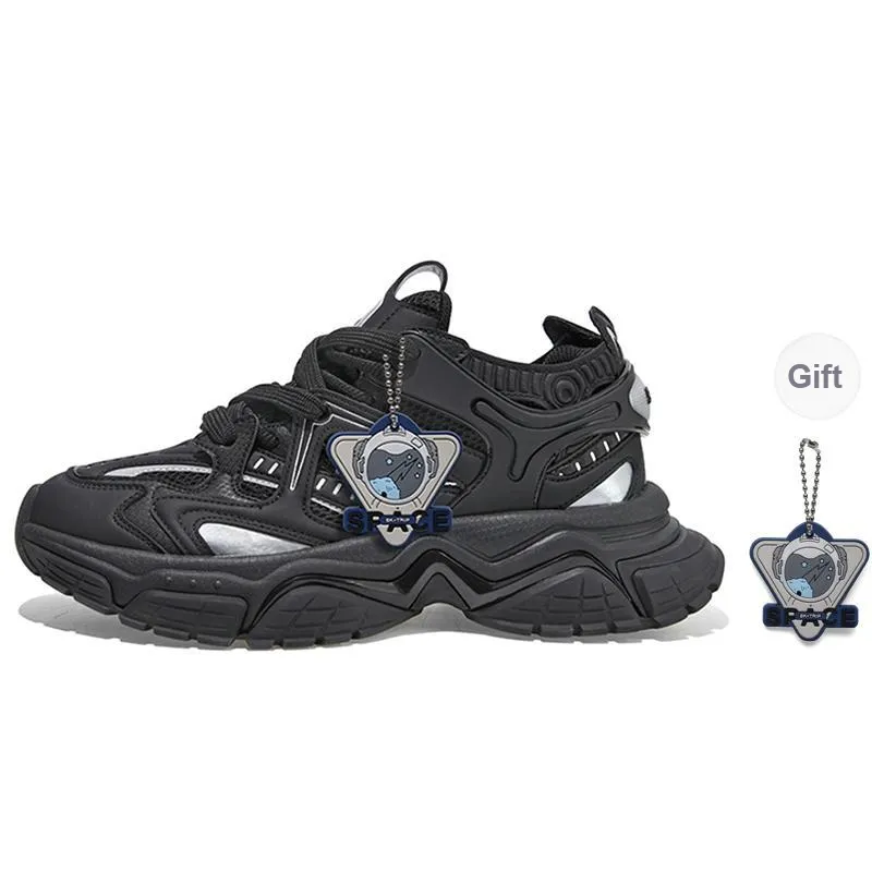 SK.TRIP Anti-Slip And Wear-Resistant Lightweight Height Increasing Low-Top Chunky Sneakers Unisex-0