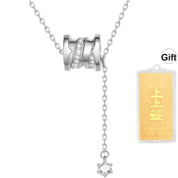 FANCI S925 Silver Necklaces Women's