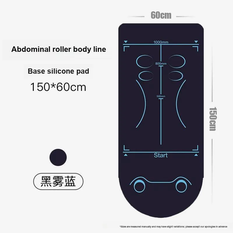 Stylist 4-Wheel Rebound Abdominal Roller Unisex-2