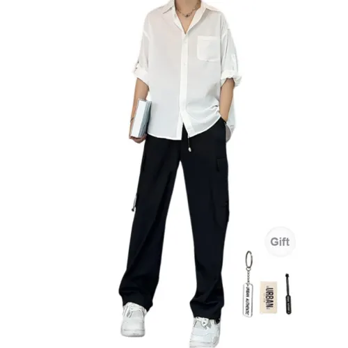 URBAN AUTHENTIC Shirt Matching Set Unisex