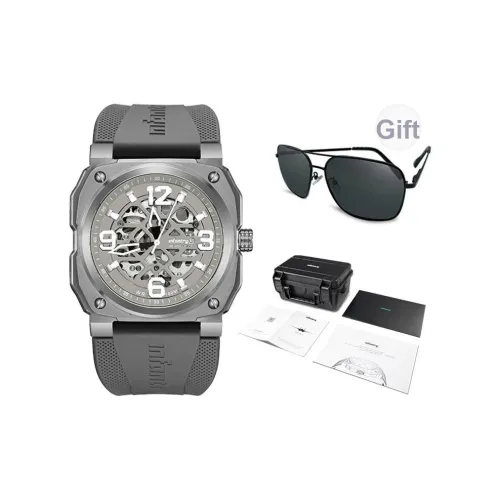 INFANTRY EAGLE Thunder Avant Garde Коллекция Механические часы Unisex с циферблатом Skeleton