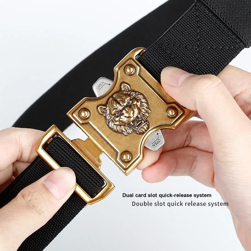 OXO OVERLOAD Leather Belt Men's 3.5cm-1