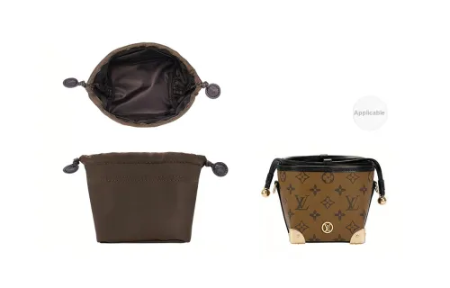 Kim Yeon-sha Bag Accessories LV Rice Bowl Brown Inner Bag