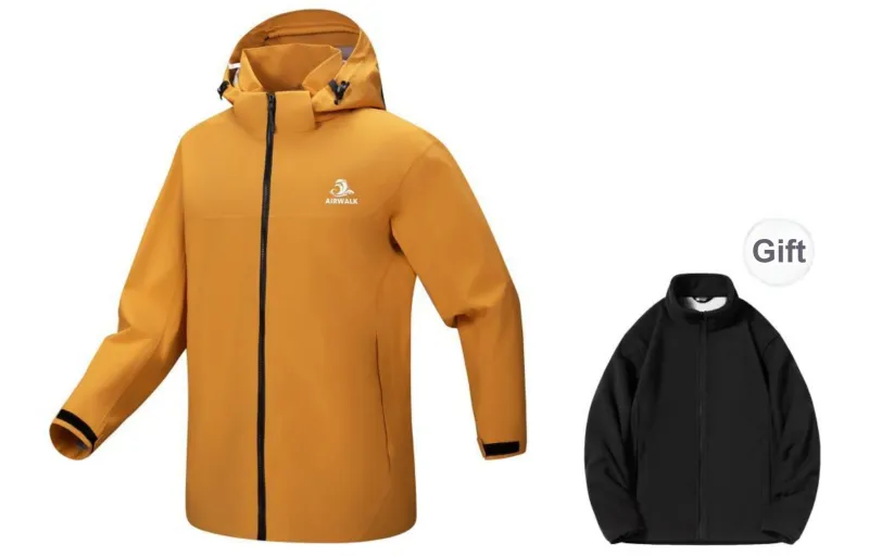 Airwalk Hiking Waterproof And Windproof Windbreaker Jacket Unisex-8