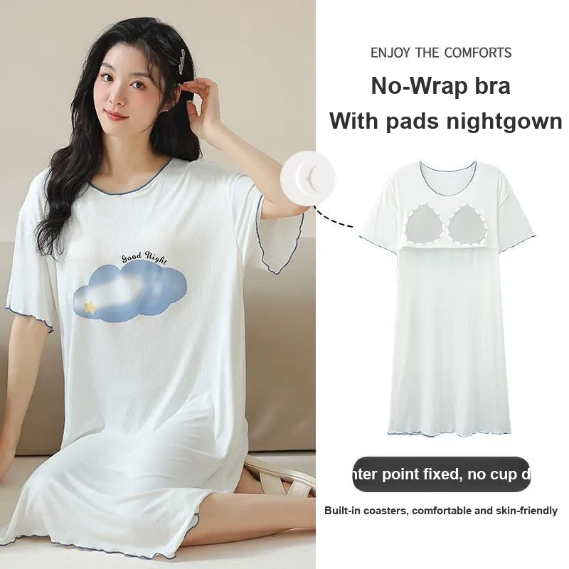 Cotton Gene Women's Nightgowns-7