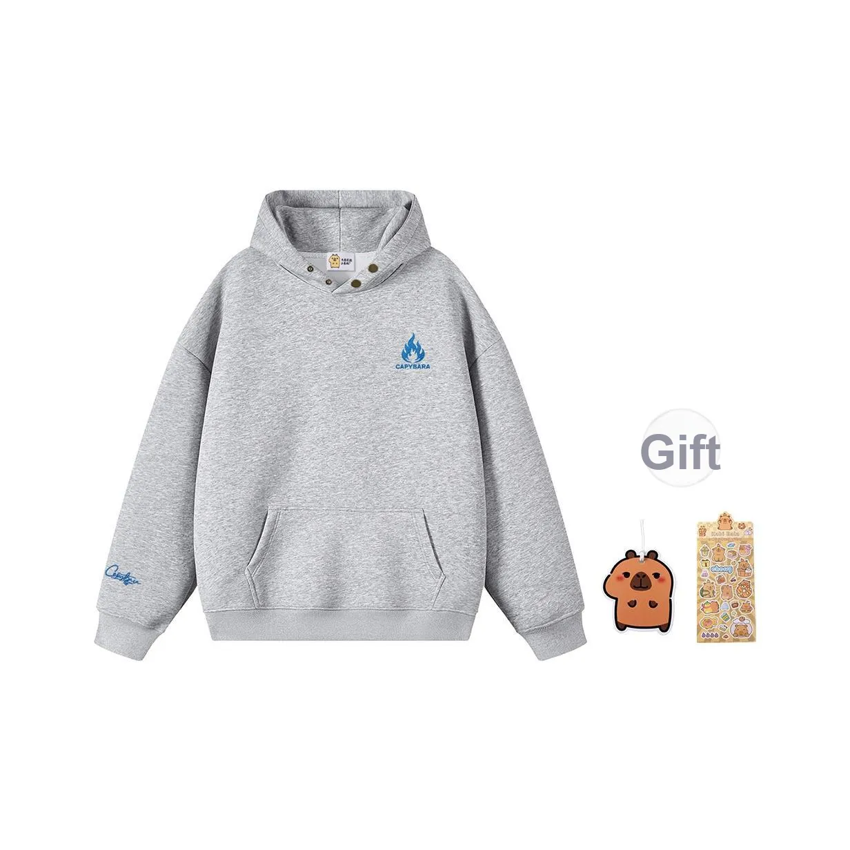 KAPIBALAXIAOHUANGTUN Толстовка Унисекс