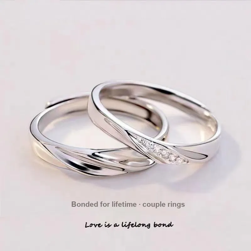 Regalrose 99 Silver Rings Unisex Silver-1