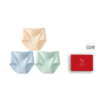 RED DRAGONFLY Cotton Panties Women's 3 Pack Gift Box Set