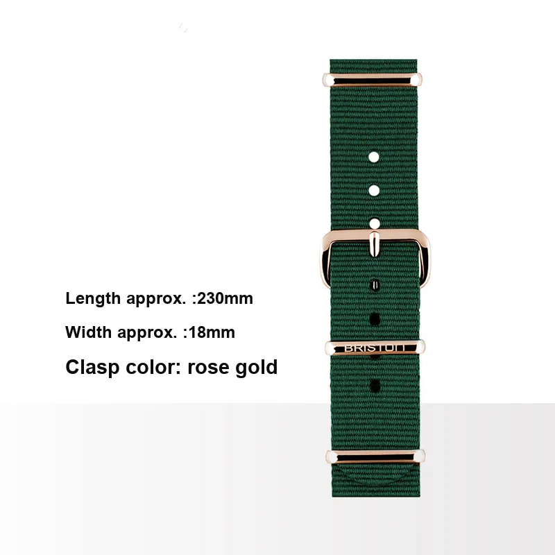 BRISTON All Compatibility Watch Band Nylon Material-4