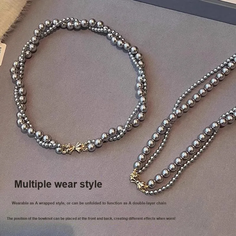 Rhymes Faux Pearl Necklaces Women's-2