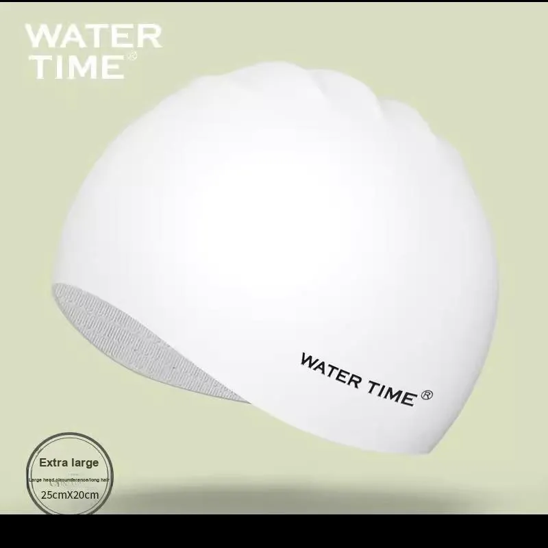 Watertime Swimming Caps Silicone Swim Unisex