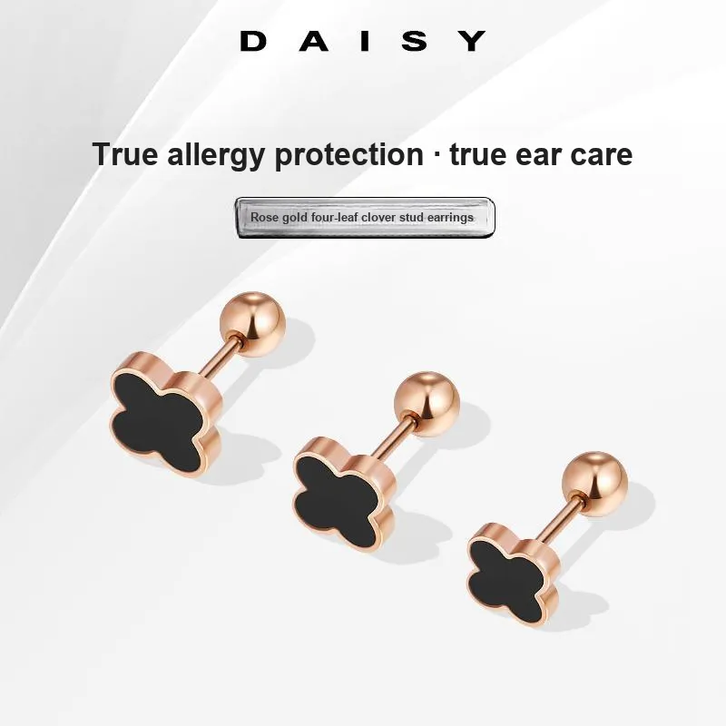 Daisy Dream Titanium Steel Stud Earrings Women's-3