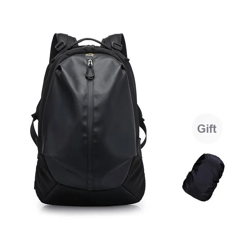TANGCOOL Oxford Helmet Bag Backpack Regular Unisex Black-0