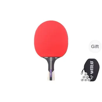 WITESS Ping Pong Paddles Unisex All Wood Red
