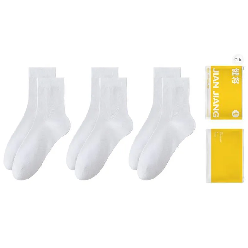 Master Mid Calf Socks Men's Shopping Bag Combo Set-6