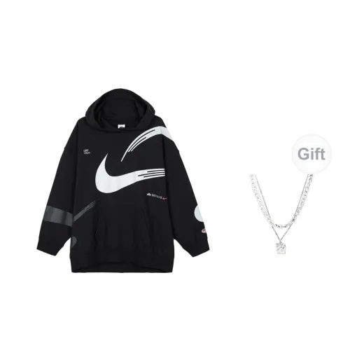 Nike CNY Collection Sweatshirts Unisex Black Includes Necklaces