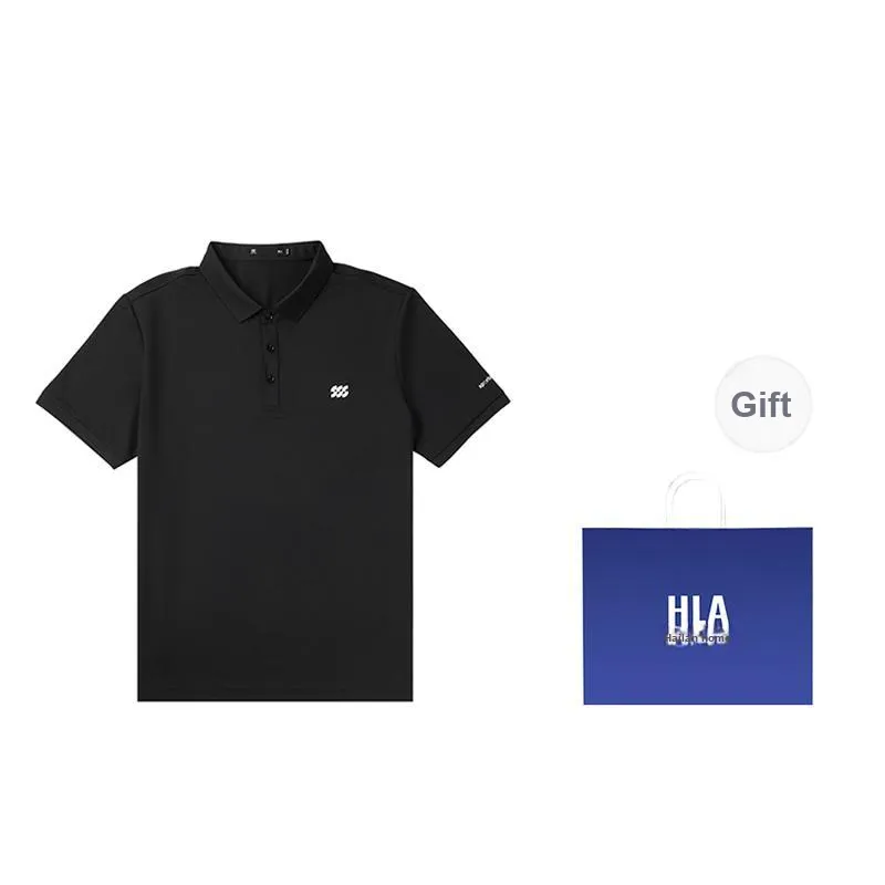 HLA Short Sleeved Polo Shirt Men's-35