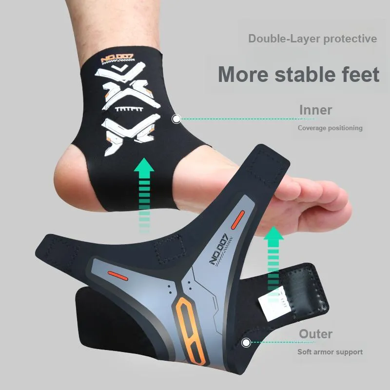 TMT Ankle Braces Soccer Basketball Running Cycling Unisex Neoprene Polyamide Elastane-2