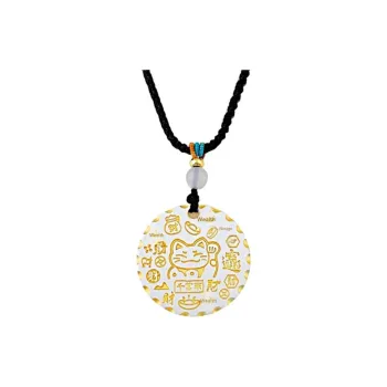 KING TAI SANG 999 Fine Silver Necklaces Unisex