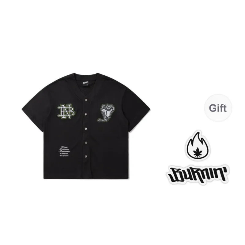 BURNIN Shirts Unisex Black-0