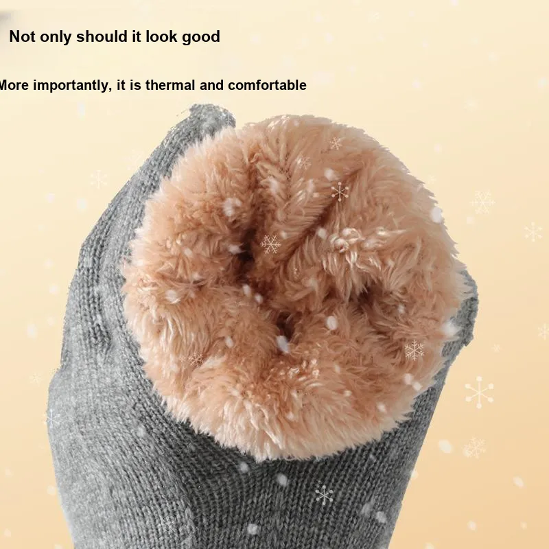 YUZHAOLIN Polyamide Knit Gloves Men's-4