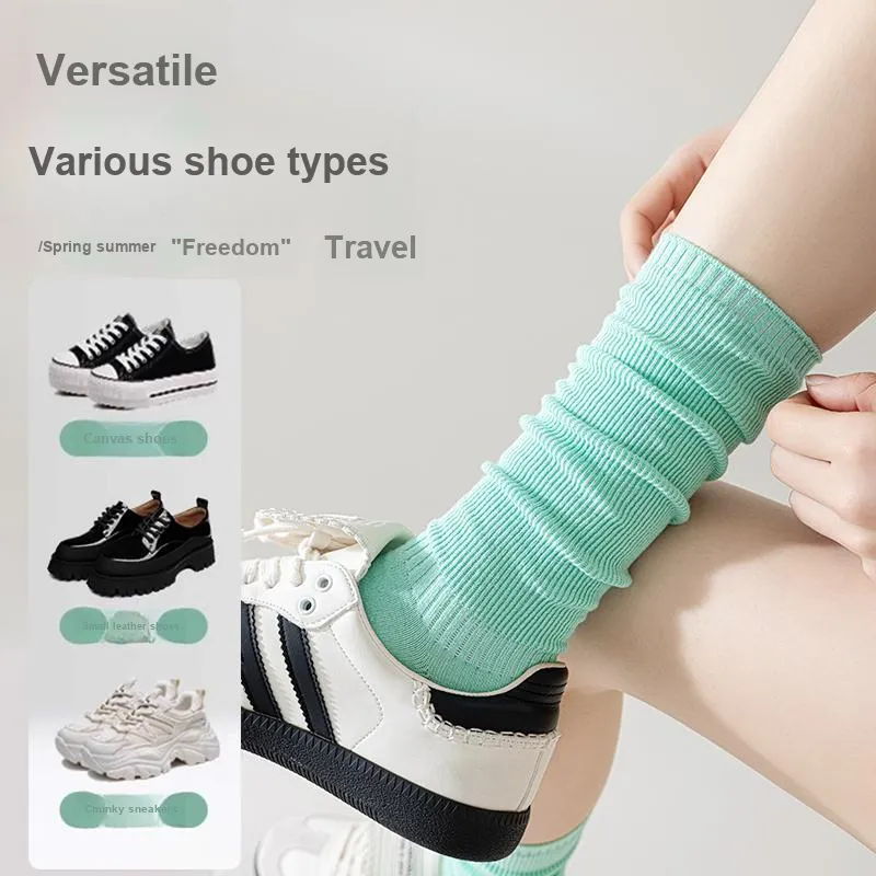 MIIOW Knee-High Socks Women's Shopping Bag 3 Pack-2