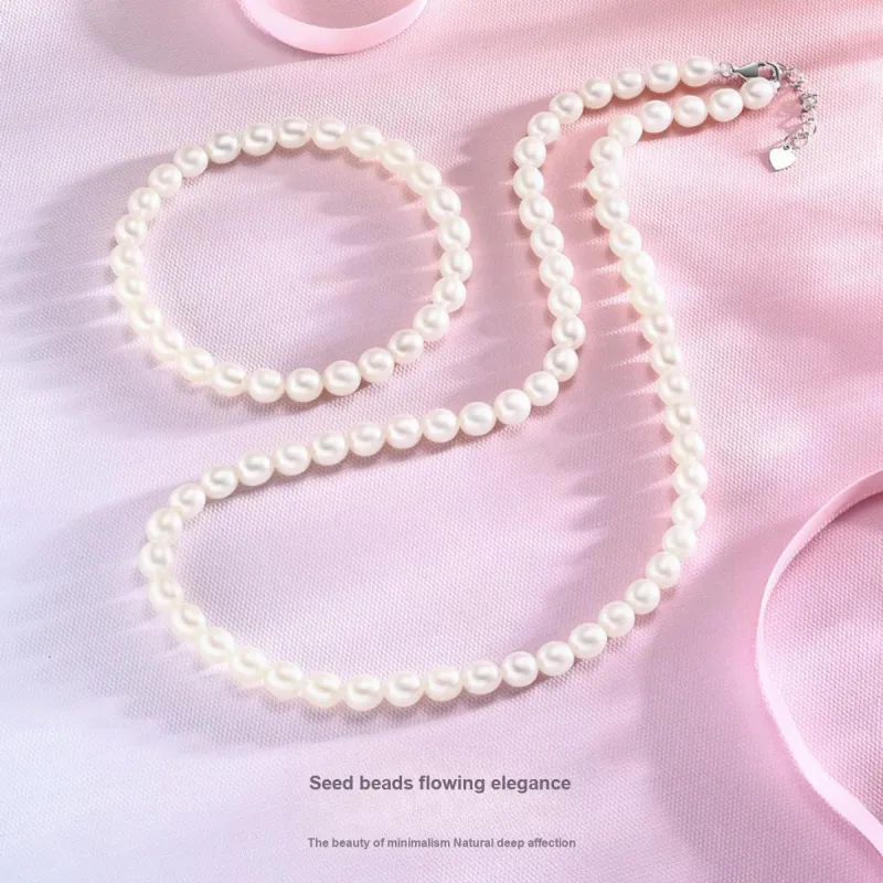 LAOMIAO Pearl Necklaces Women's-1