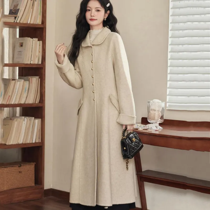 Alxnan Coats Women's Oat-2