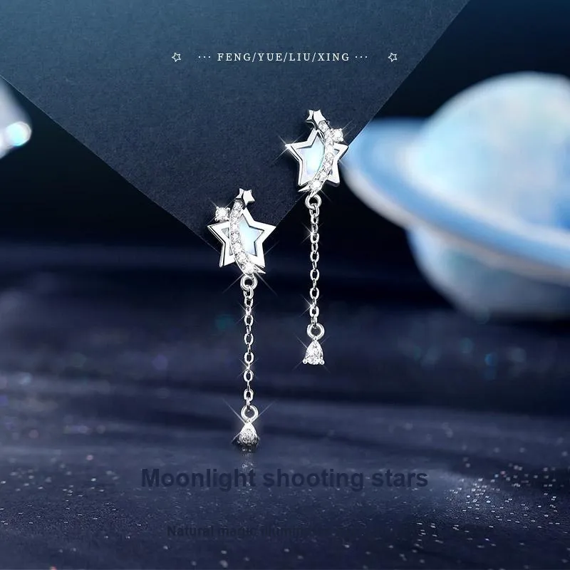 R Z Y S925 Stud Earrings Women's-1